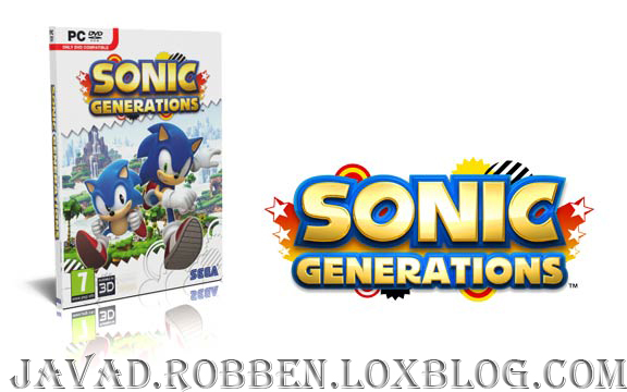 دانلود بازی هیجان انگیز سونیک : نسل ها برای کامپیوتر نسخه اف ال تی Sonic Generations For PC - FLT